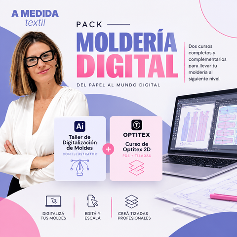 Taller de Digitalización + Optitex 2D + Tizadas