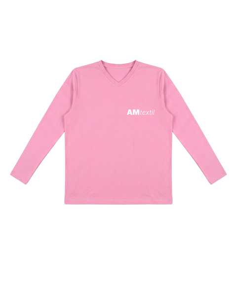 0004 | MOLDE DIGITAL REMERA BASICA HOMBRE CUELLO V MANGA LARGA