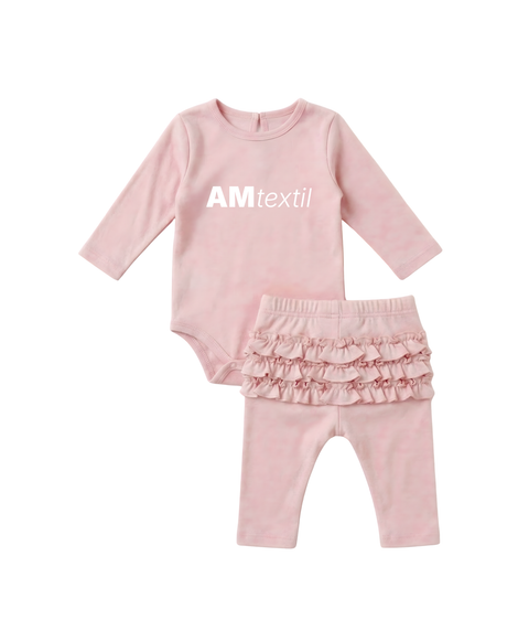 0089 | MOLDE AJUAR BEBE BODY + PATITAS CON VOLADO