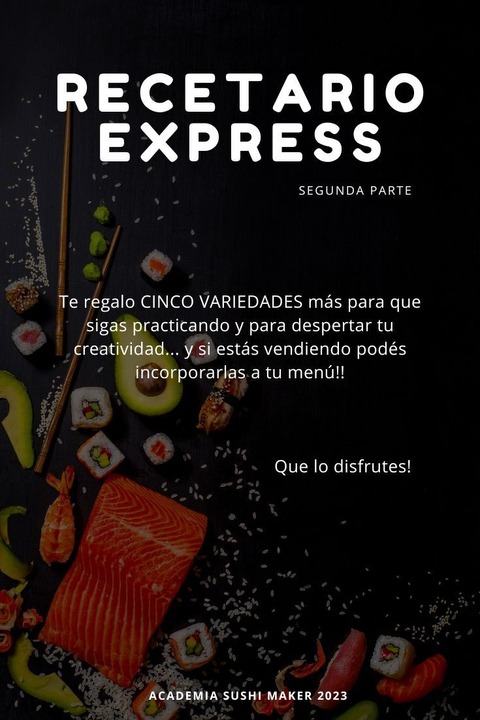 RECETARIO EXPRESS Segunda parte