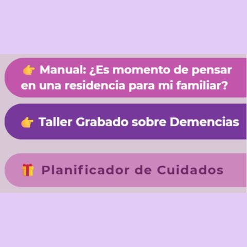 💜 Taller sobre Demencias: Comprender, Acompañar y Cuidar 