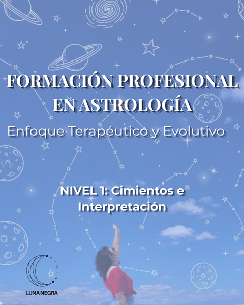 Astrología con Luna Negra- Formación profesional en astrología Evolutiva y Terapeutica