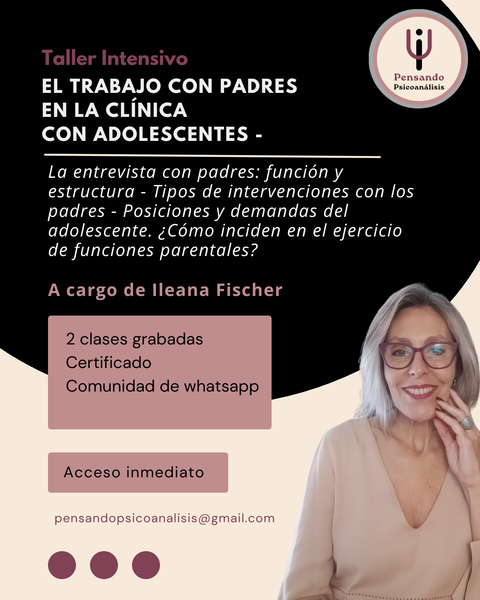 El trabajo con padres en la clínica con adolescentes 