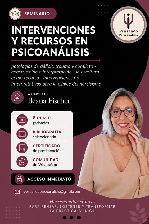 Intervenciones y recursos en el psicoanálisis con adultos 