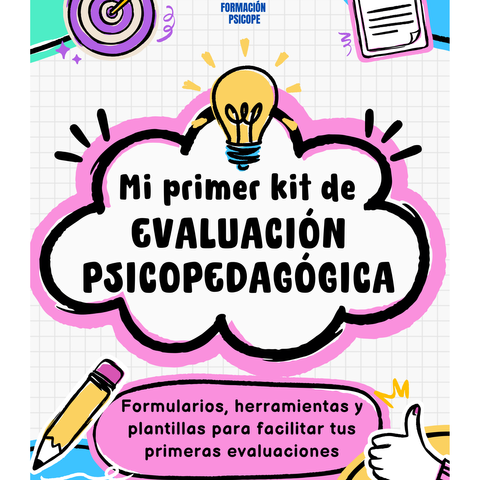 Mi primer kit de evaluación psicopedagógica