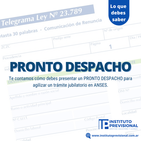 Pronto despacho