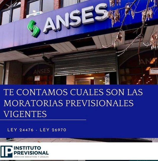 Moratorias Previsionales Vigentes