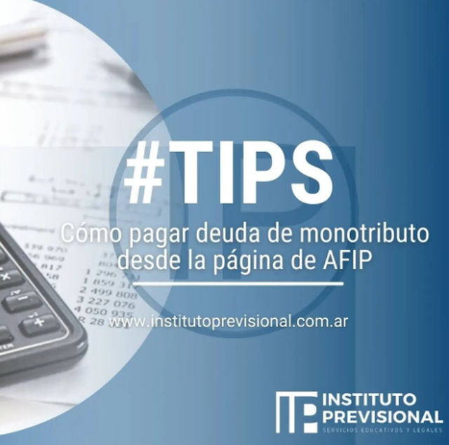 Pagar Monotributo en página de AFIP