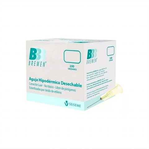 AGUJAS HIPODERMICAS 27G X 13/4
