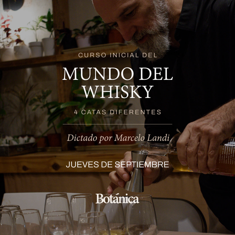 CURSO DE INTRODUCCION AL UNIVERSO DEL WHISKY - septiembre 