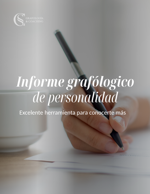 Informe Grafológico de personalidad
