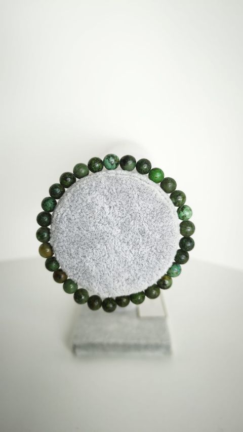 PULSERA DE PIEDRA NATURAL  TURQUESA AFRICANA