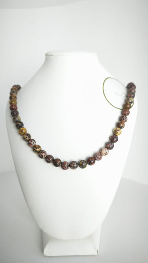 COLLAR LEOPARDITA DE 55CM +5CM
