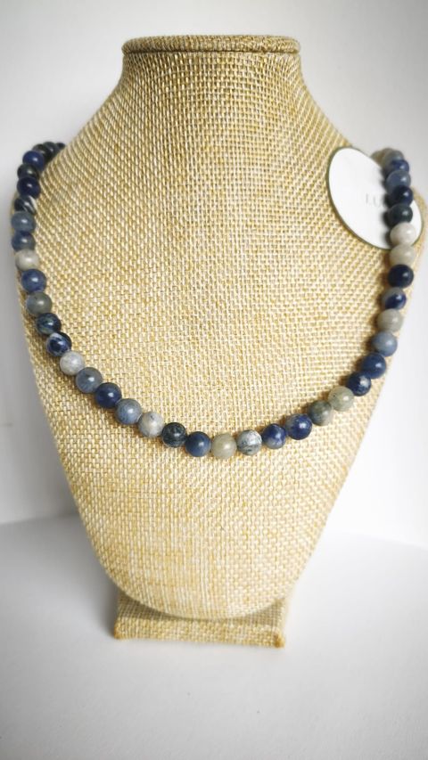 COLLAR SODALITA DE 55CM+5CM