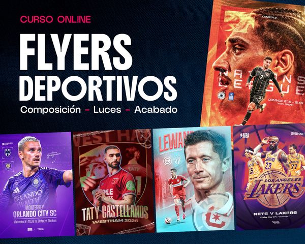 CURSO - DISEÑO DE FLYERS DEPORTIVOS