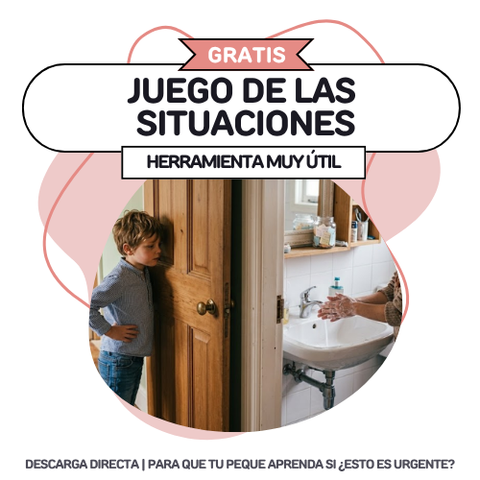 Juego de las situaciones ¿Espero o entro al baño?