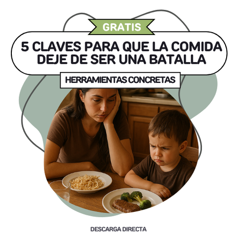 Cinco claves para que la hora de comer deje de ser una batalla