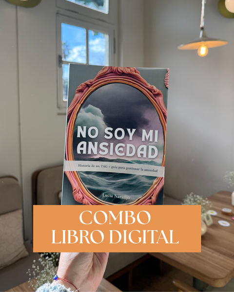 LIBRO NO SOY MI ANSIEDAD DIGITAL + MASTERCLASS + GUÍAS Y CUADERNILLOS 