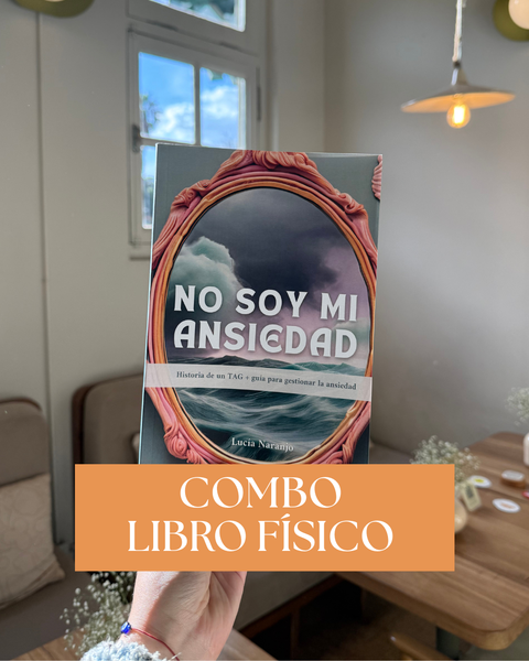 LIBRO NO SOY MI ANSIEDAD + MASTERCLASS + GUÍAS Y CUADERNILLOS 