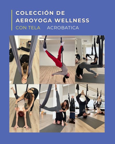 Colección Aeroyoga Wellness - con tela acrobatica 