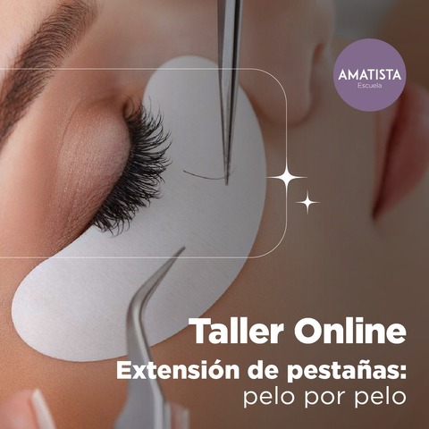 CURSO ONLINE DE EXTENSIÓN DE PESTAÑAS PELO POR PELO