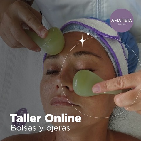 TALLER ONLINE DE TRATAMIENTO PARA BOLSAS Y OJERAS