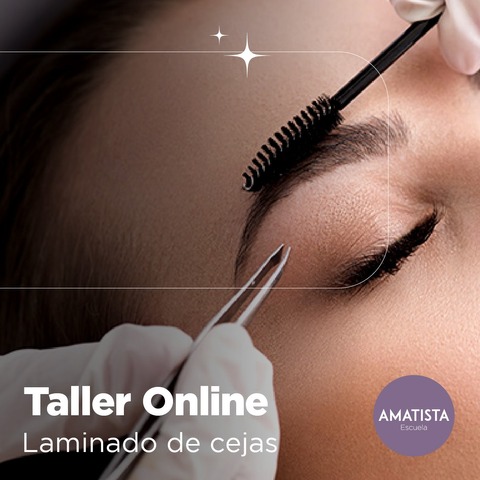 TALLER ONLINE: TÉCNICA LAMINADO Y ALISADO  DE CEJAS