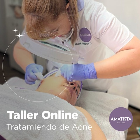 TALLER ONLINE TRATAMIENTO DE ACNÉ