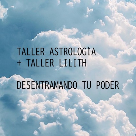 Lilith + Taller Astrología