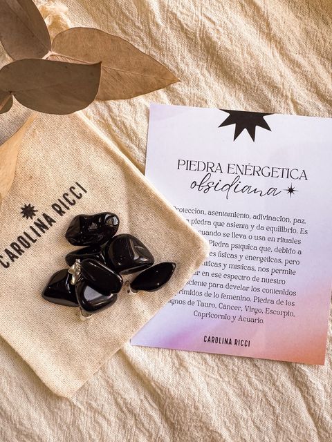 Piedra obsidiana