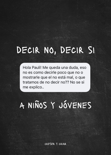 Decir 'NO', ¿amigo o enemigo de la crianza?