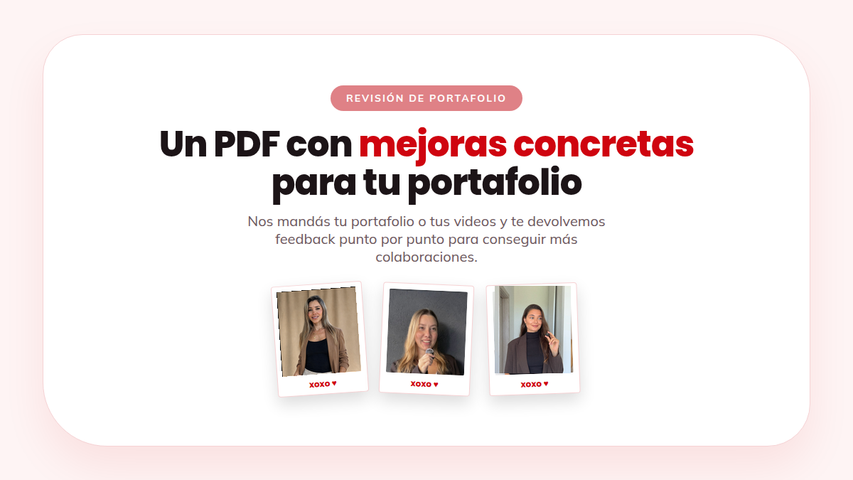 Revisión de portafolio