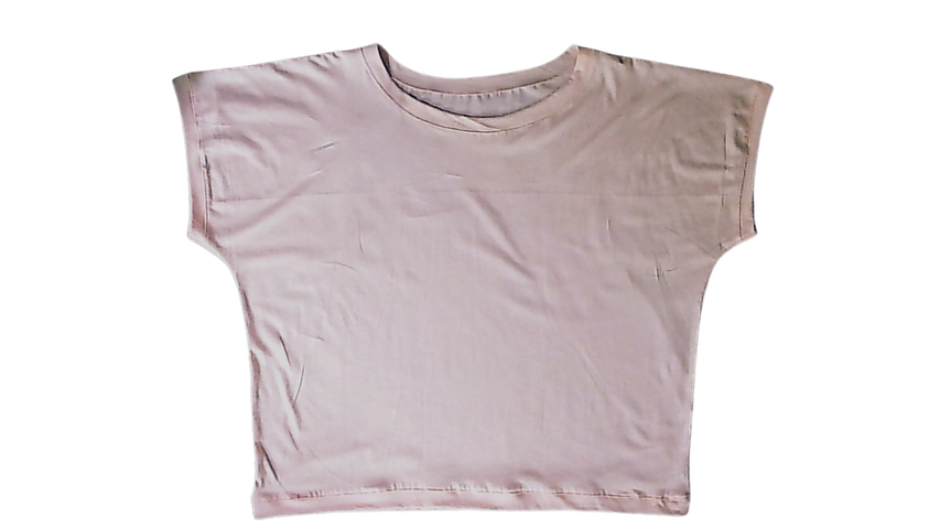 tizado y corte de remera talle grande de mujer