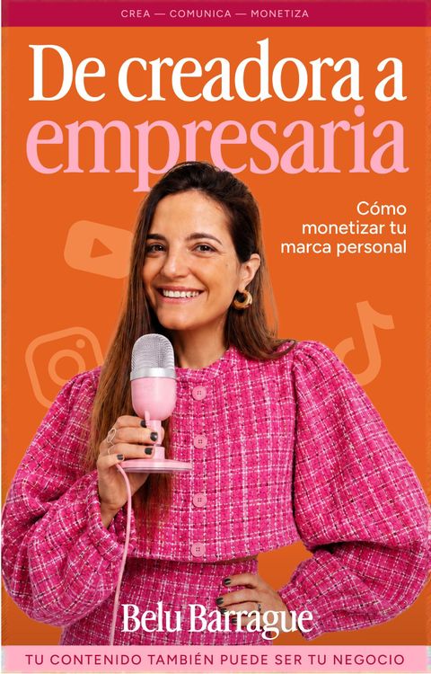 Ebook - De creadora a empresaria: cómo monetizar tu marca personal