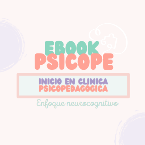 EBOOK: inicio en clínica psicopedagógica