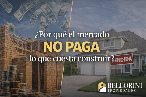 Por qué tu casa no vale lo que costó construirla.