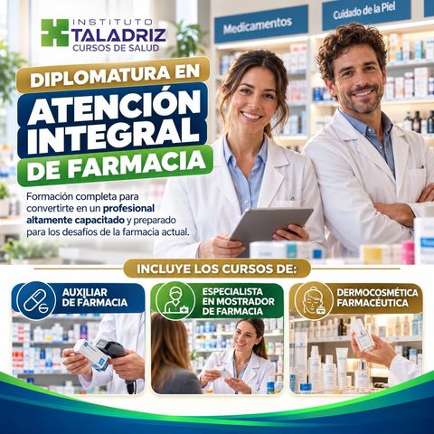 Diplomatura en Atención Integral de Farmacia 💊💄✨