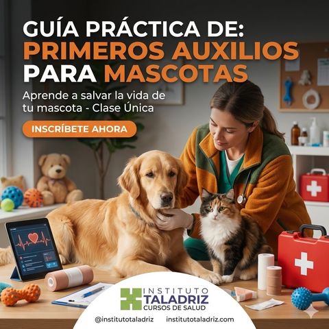 Primeros Auxilios para Mascotas 🐾 Guía Práctica