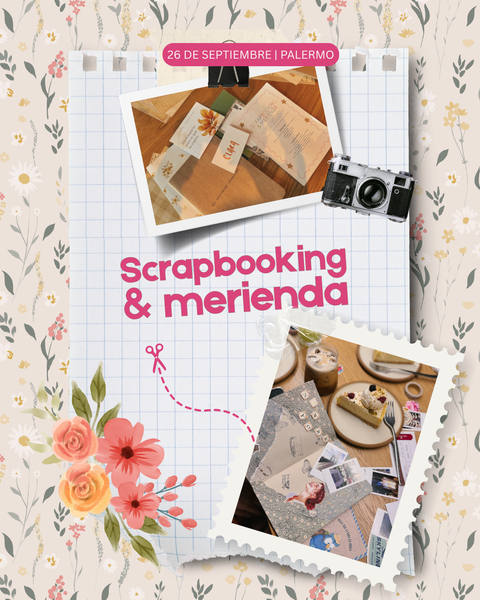 Scrapbooking & Merienda: Septiembre | CABA