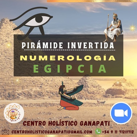 Numerología Egipcia con la pirámide invertida