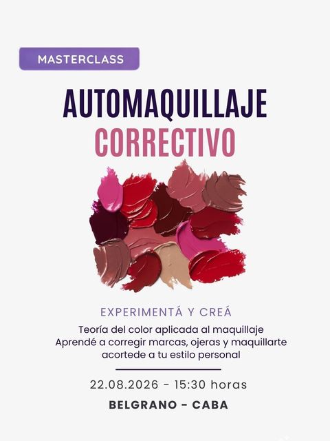 Masterclass - Maquillaje Correctivo