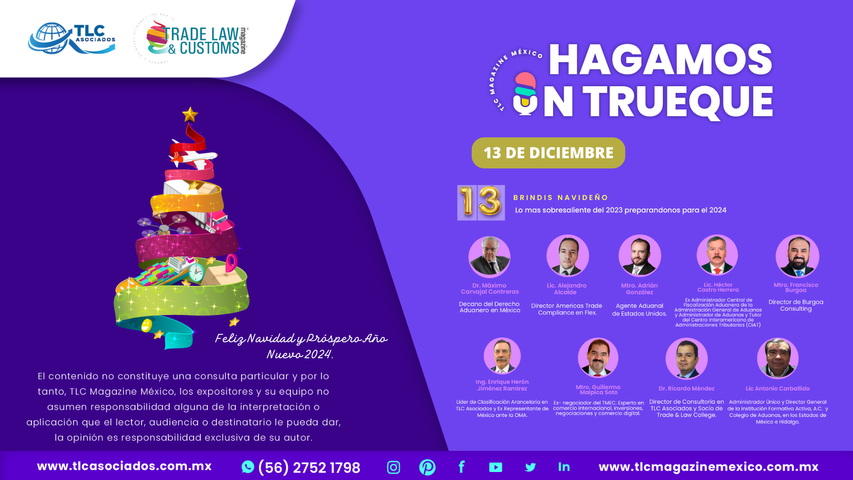 Brindis Navideño - Lo más sobresaliente del 2023 preparándonos para el 2024