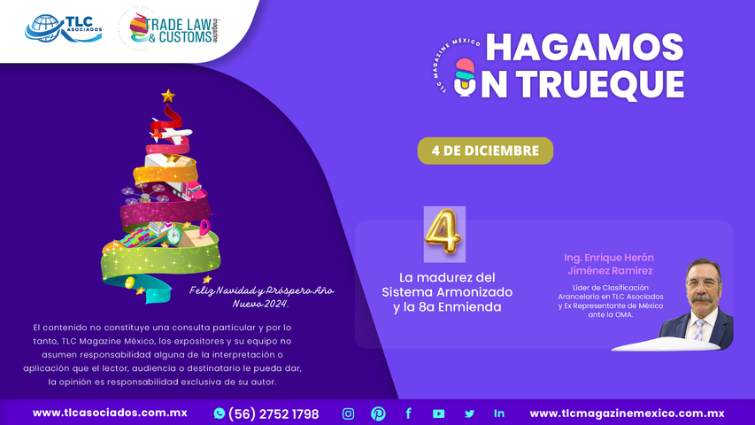 La madurez del Sistema Armonizado y la 8a Enmienda