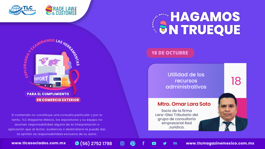 Hagamos un Trueque - Utilidad de los recursos administrativos por el Mtro. Omar Lara Soto