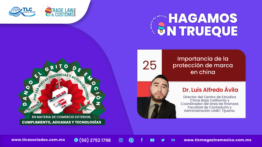 Hagamos un Trueque - Importancia de la protección de marca en China por el Dr. Luis Alfredo Ávila