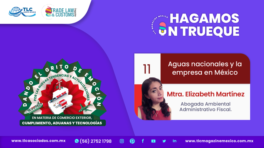 Hagamos un Trueque - Aguas nacionales y la empresa en México por la Mtra. Elizabeth Martínez