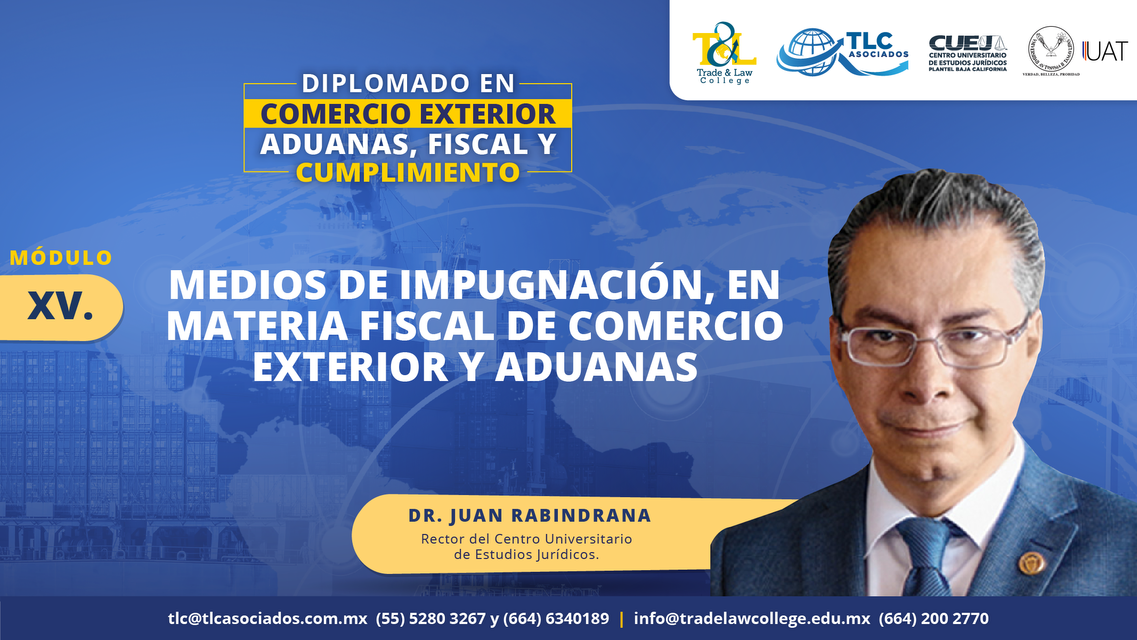 Diplomado En Comercio Exterior Aduanas Fiscal Y Cumplimiento Tandl College Cuej Bc Y Tlc 8838