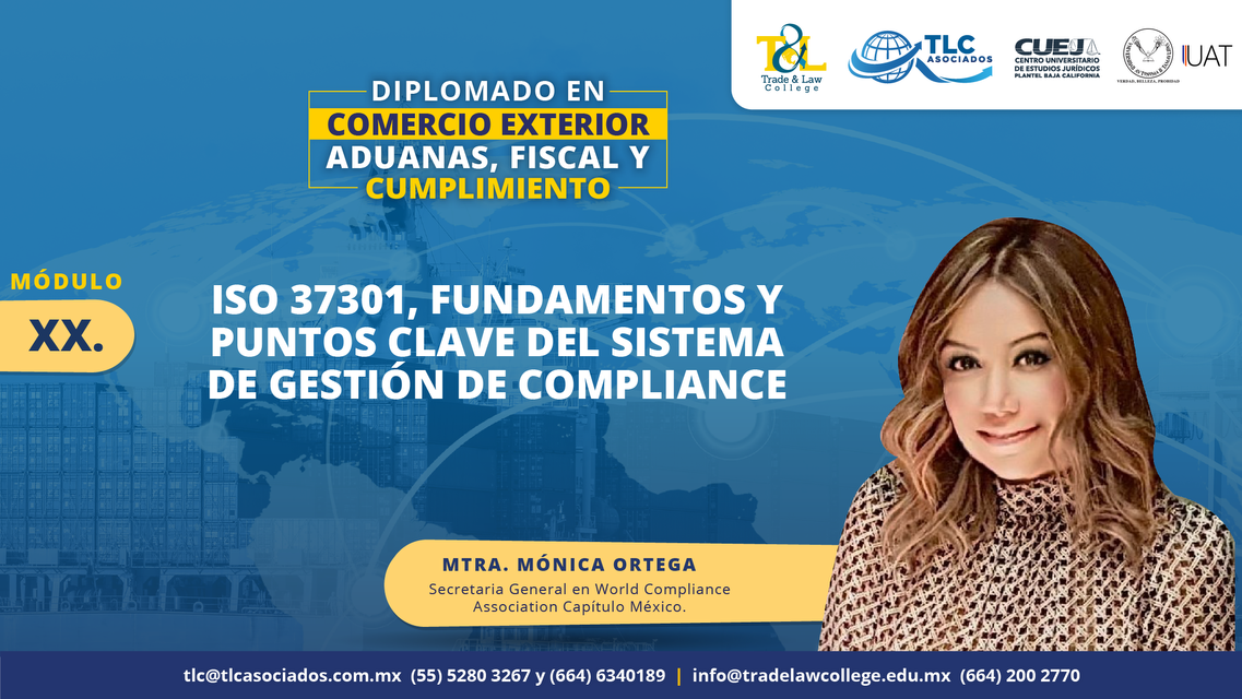 Diplomado En Comercio Exterior Aduanas Fiscal Y Cumplimiento Tandl College Cuej Bc Y Tlc 2194