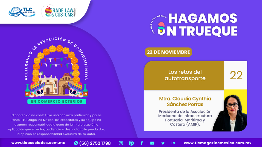 Hagamos un Trueque - Los retos del autotransporte por la Mtra. Claudia Cynthia Sánchez Porras