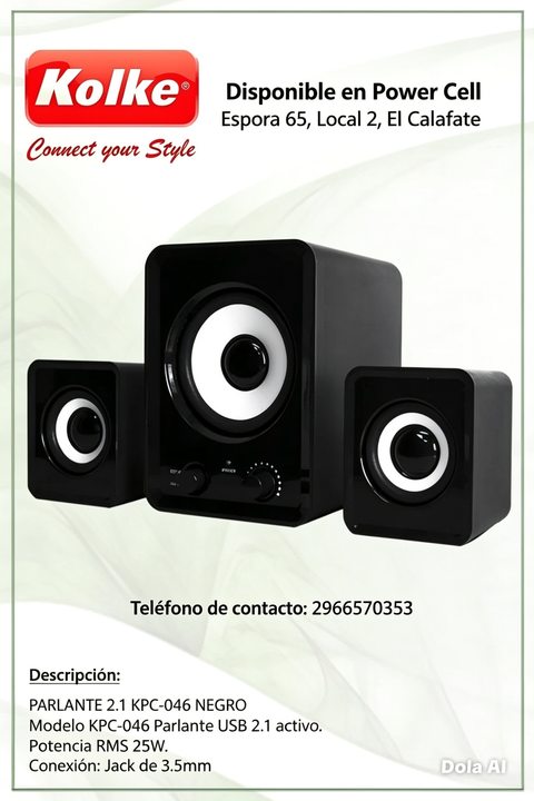 Parlantes para pc 